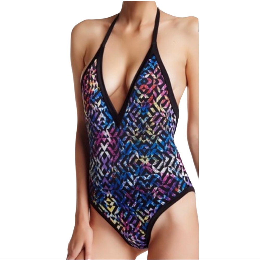 NWT Sole East Meditetile Capri One-Piece Suit